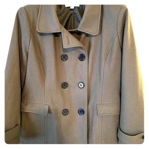 NY & Co heavy wool pea coat Color OLIVE